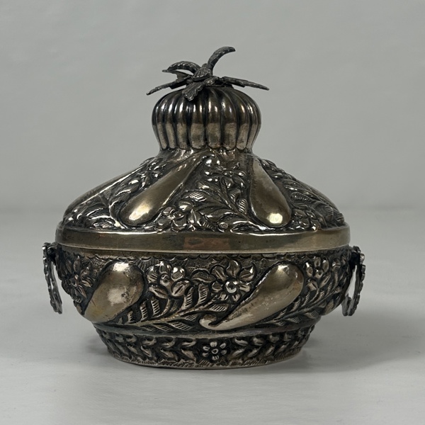 Lockskål, silver, Egypten.