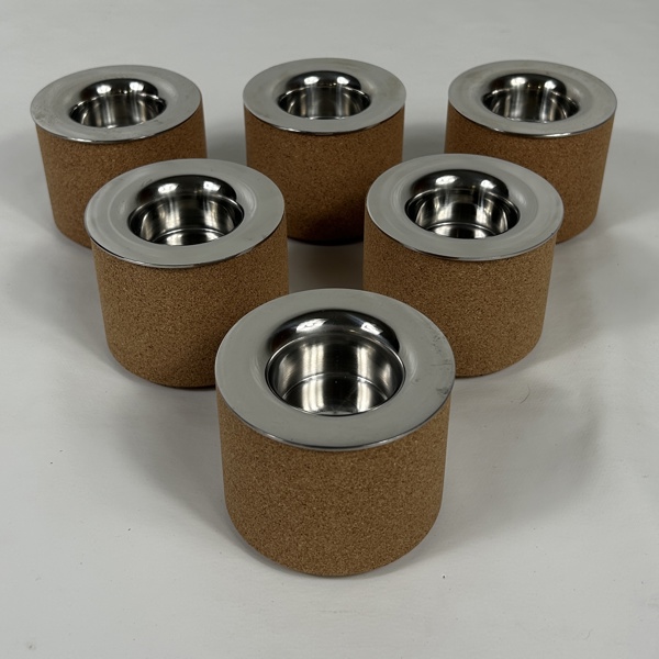 Ljuslyktor, 6st, Bernadotte & Kylberg.