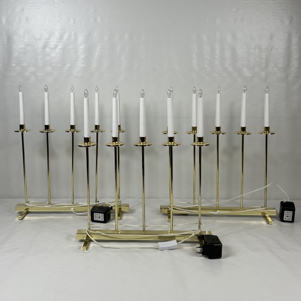 Adventsljusstakar, 3st, Gnosjö, Konstsmide.