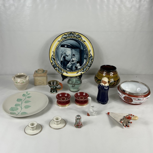 Diverse keramik och porslin