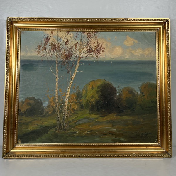 Carl Brandt. Olja på duk, signerad.