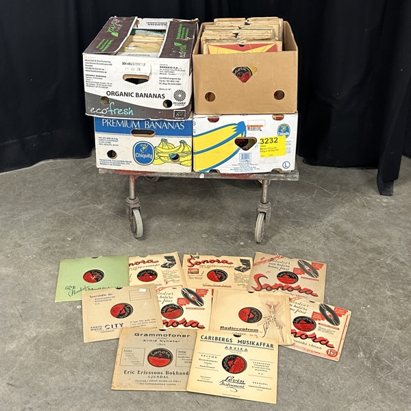 Lådor med stenkakor, 4st.