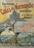 Affisch, "Cotes De Normandie".