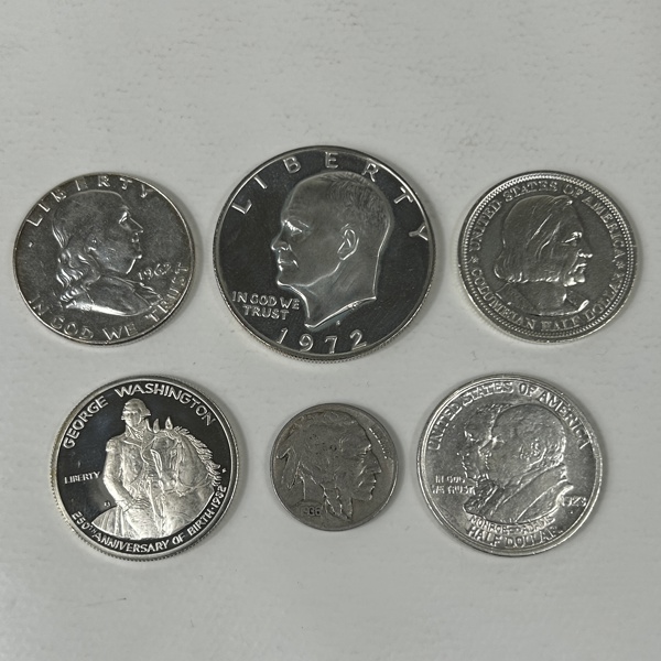 Mynt i silver, Amerikanska.