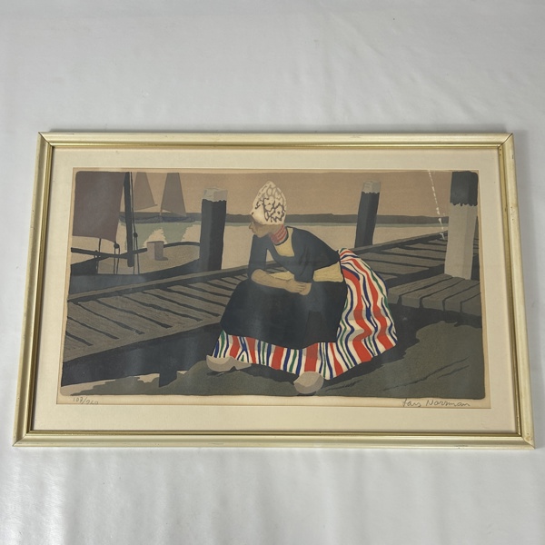 Lars Norrman. Färglitografi, signerad och numrerad.