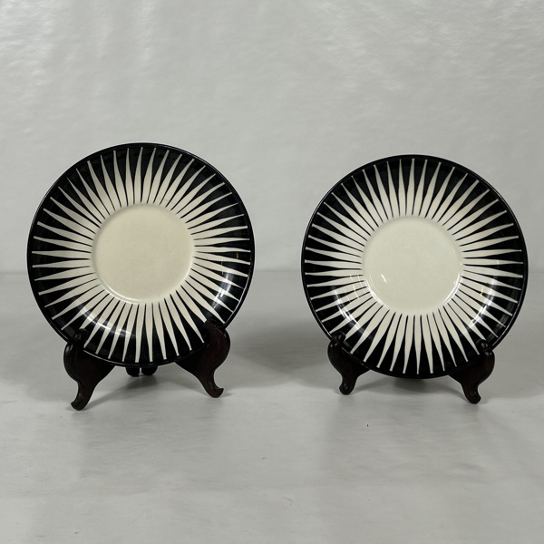 Eugen Trost. Fat, 2st, "Zebra", Upsala-Ekeby, Gefle, 1900-talets mitt.