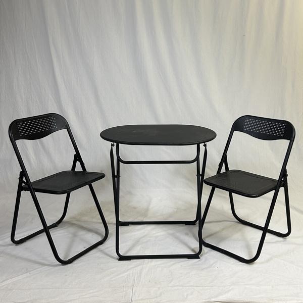 Trädgårdsmöbler, 3 delar, metall.