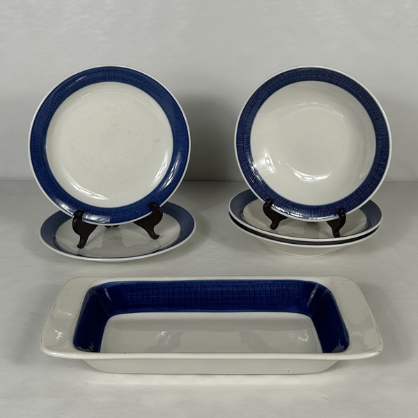 Matservisdelar, 6 delar, "Koka", Rörstrand.