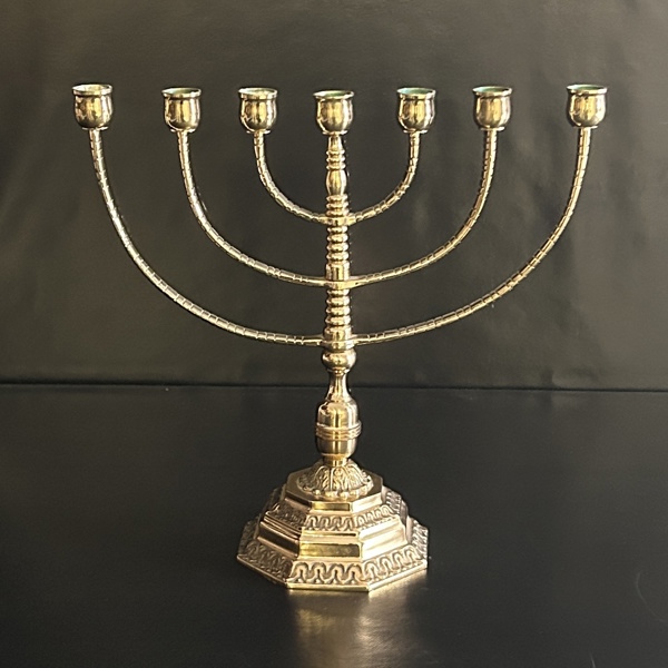 Kandelaber, mässing, 1900-tal.