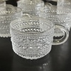 Oiva Toikka. Servisdelar, 8st, "Kastehelmi", Iittala.