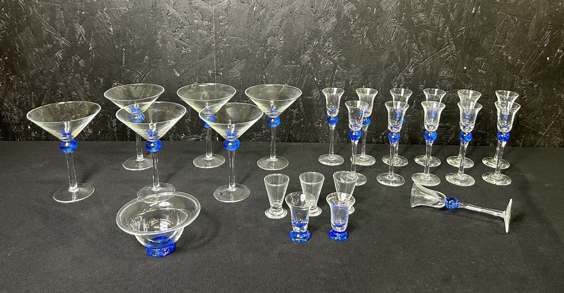 Cocktailglas, Likörglas, Snapsglas Ulva, 23 delar