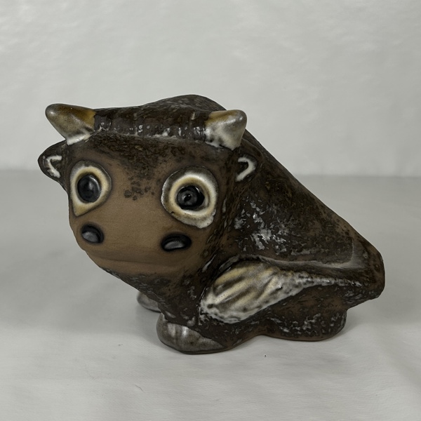 Ester Wallin. Figurin, Tjur, Upsala Ekeby.