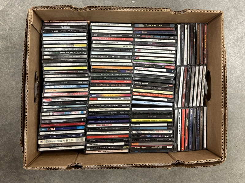 CD skivor, populärmusik 