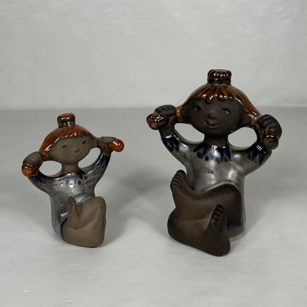 Dorothy Clough. Pippi Långstrump, 2st, Upsala Ekeby.