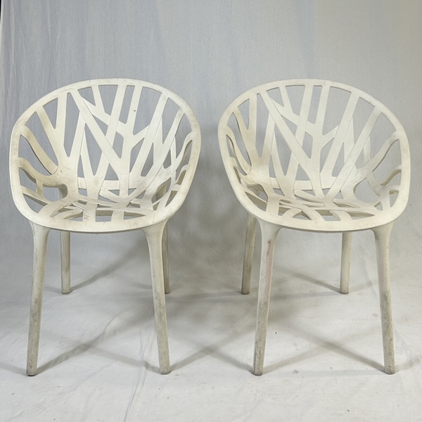 Ronan & Erwan Bouroullec. Fåtöljer, ett par, "Vegetal Chair", 2000-tal.