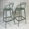 Philippe Starck. Barstolar, ett par, "Masters Stool", Kartell, 2000-tal.