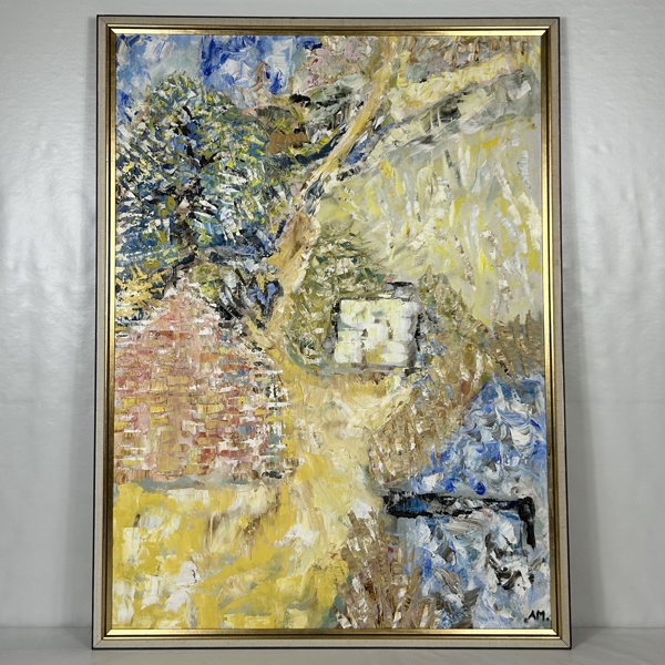 Anna Myhrman. Olja på duk, signerad.