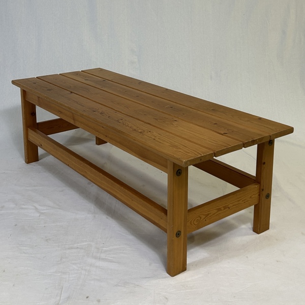 Bänk, furu, 1900-talets andra hälft.