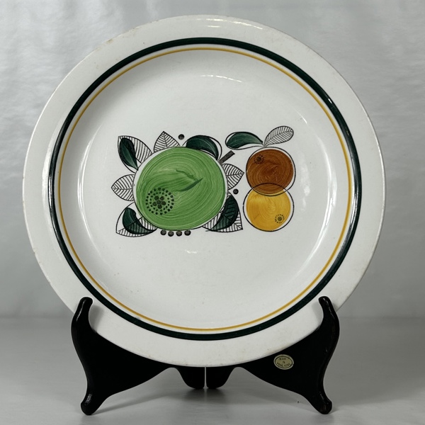 Hertha Bengtsson. Tallrik, "Fructus", Rörstrand.