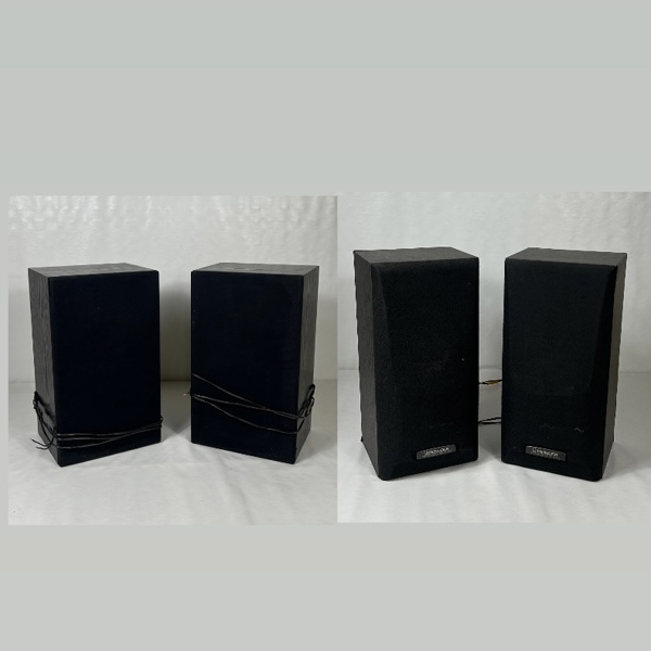 Högtalare, två par, varav ett par pioneer. 