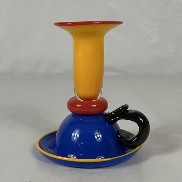 Jonas Rooth. Ljusstake, glas, Nationalmuseum Stockholm.