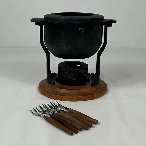 Fonduegryta, Danmark, 1900-talets andra hälft.