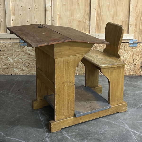 Skolbänk, 1900-talets första hälft.