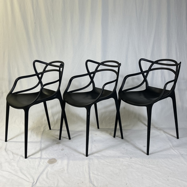 Philippe Starck. Stolar, 3st, "Masters", Kartell.