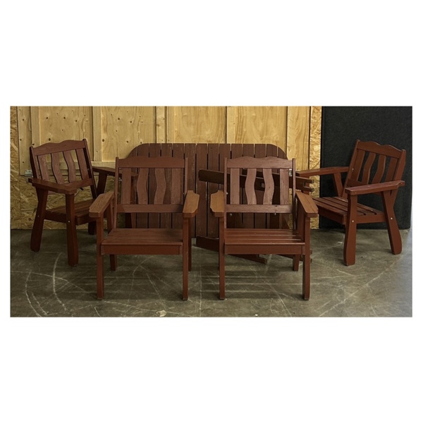 Trädgårdsgrupp, 5 delar.