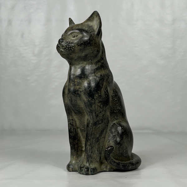 Skulptur i brons, Katt.
