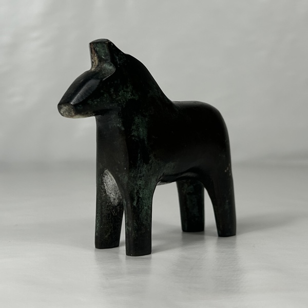 Andreas Wargenbrant. Figurin i brons, Häst.