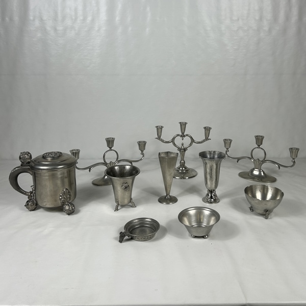 Parti tennföremål, 1900-tal.