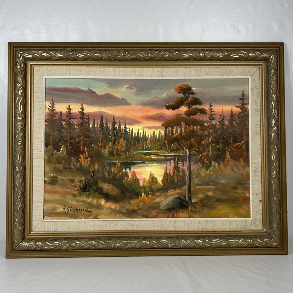 Ragnar Söderström. Olja på duk, signerad.