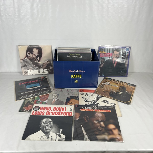 LP skivor, 27st, blandad musik. 