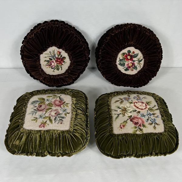 Kuddar, 4st, textil. 