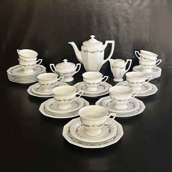 Kaffeservis, 36 delar, "Maria", Rosenthal, Tyskland.