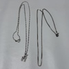 Halsband i sterlingsilver, 2st.