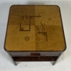 Rökbord, med intarsia, 1930-tal.