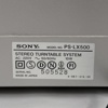 Skivspelare, Sony, PS-LX500, 1980-tal.