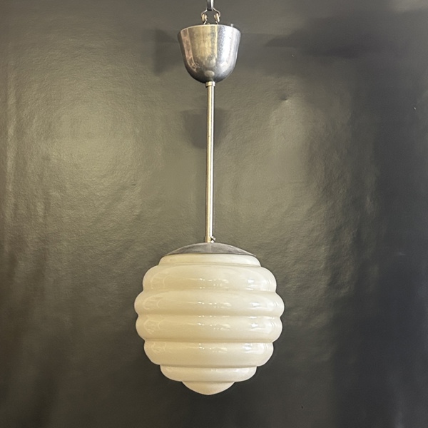 Taklampa, art deco, 1940-tal.