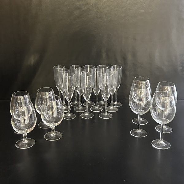 Glasservisdelar, 21st, glas.