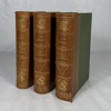 Böcker, 3 band, Djurvärlden, 1900-tal.