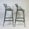 Philippe Starck. Barstolar, ett par, "Masters Stool", Kartell, 2000-tal.