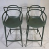 Philippe Starck. Barstolar, ett par, "Masters Stool", Kartell, 2000-tal.