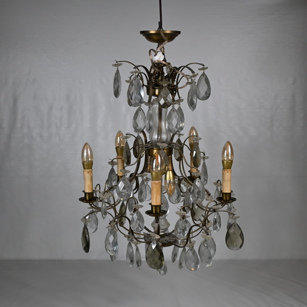 Ljuskrona, rokokostil, 1900-tal.