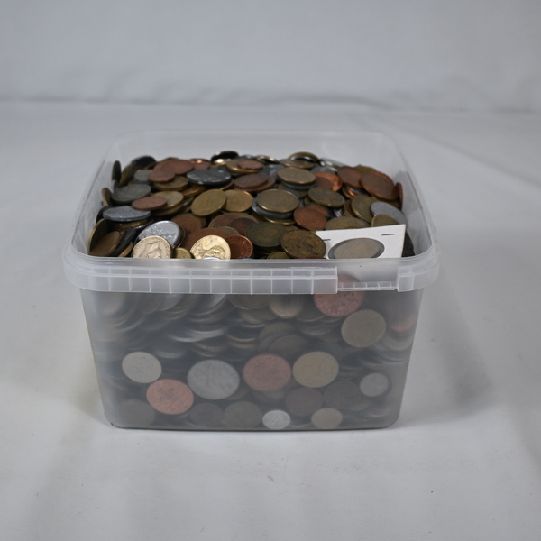 Mynt, blandat, ca 10 kg.