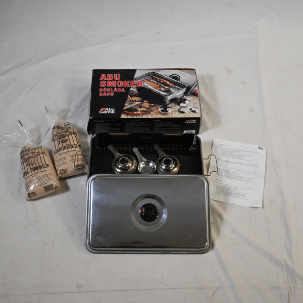 Röklåda, Abu Smoker, Abu Garcia.