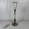 Bordslampa i nysilver, 1900-tal.