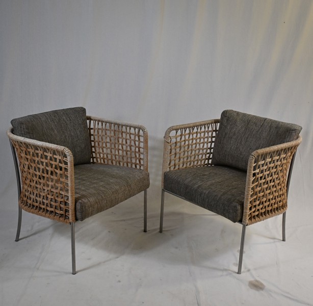 Piero Lissoni. Karmstolar, ett par, Living Divani, Italien.