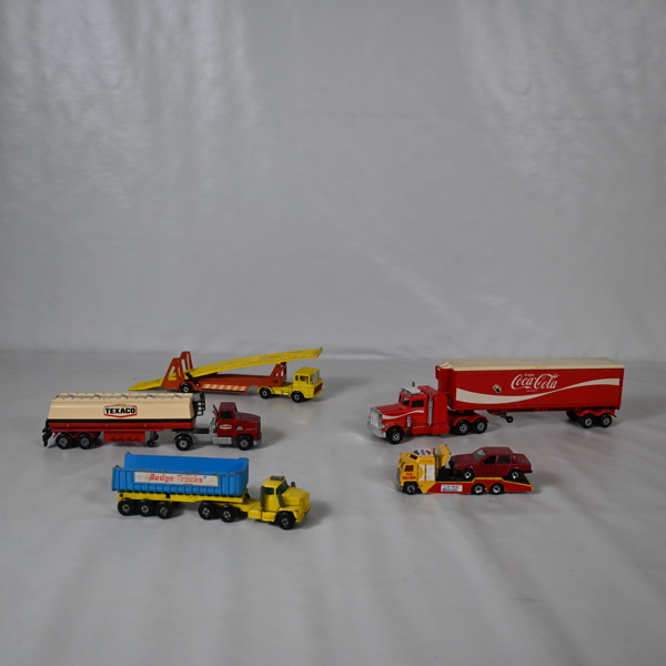 Plåtleksakser, 6st, Matchbox.